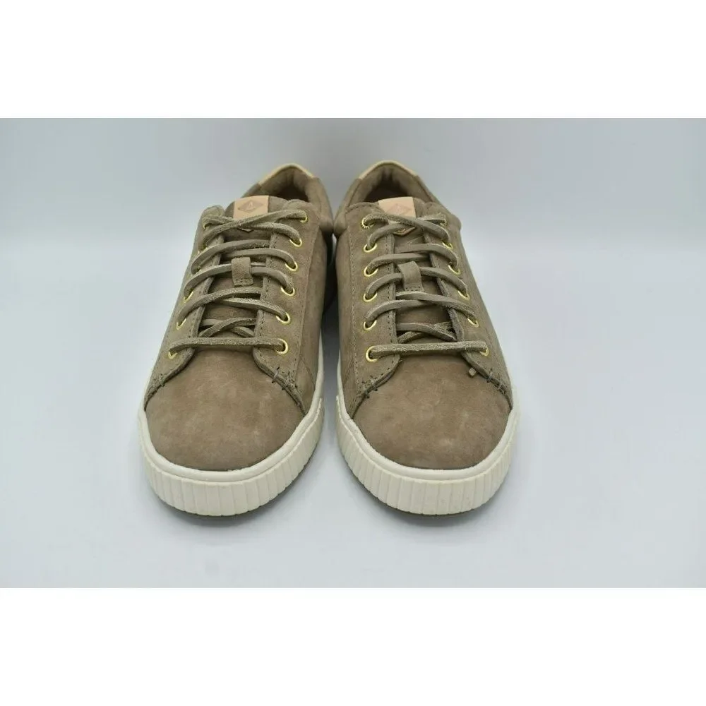 Sperry‎ Womens Size 8 Anchor Plushwave LTT Leather Beige Shoes STS86169 NO BOX